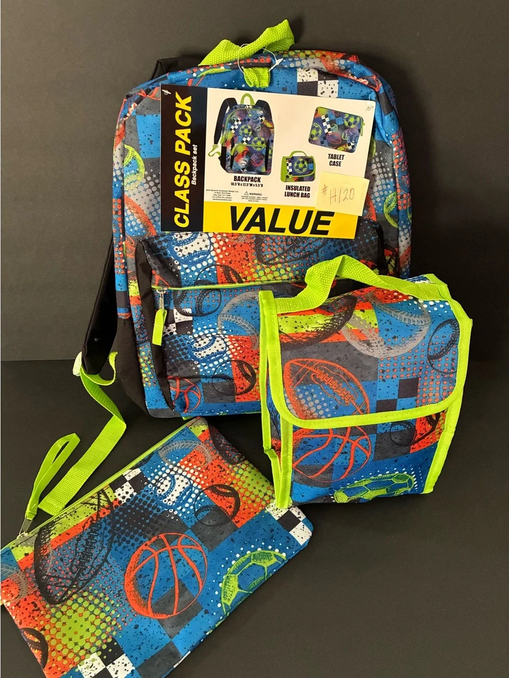 Back to School - Sports backpack bundle